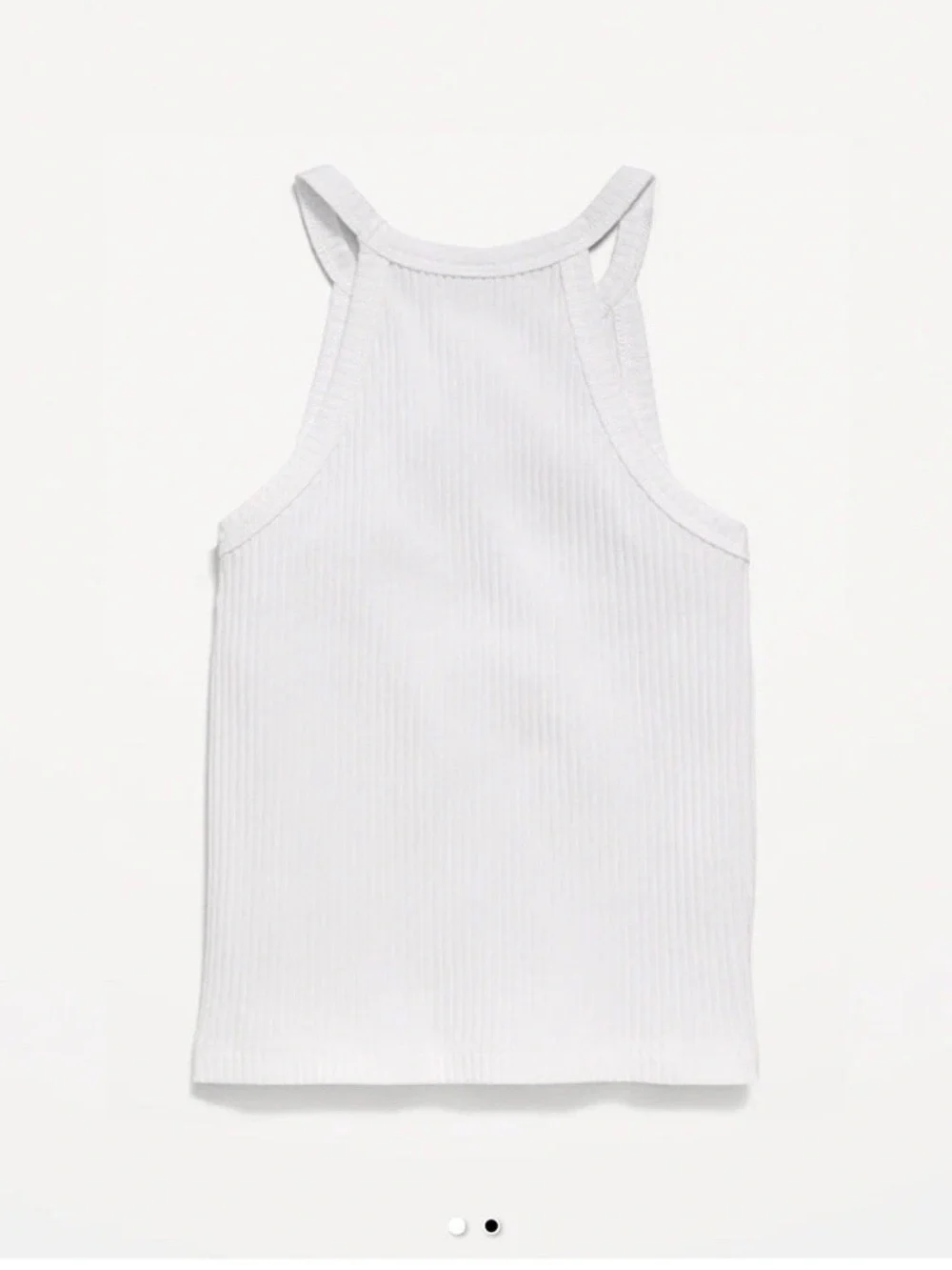 Fitted Ribbed Halter Tank Top for Toddler Girls size 2t old navy Nwt